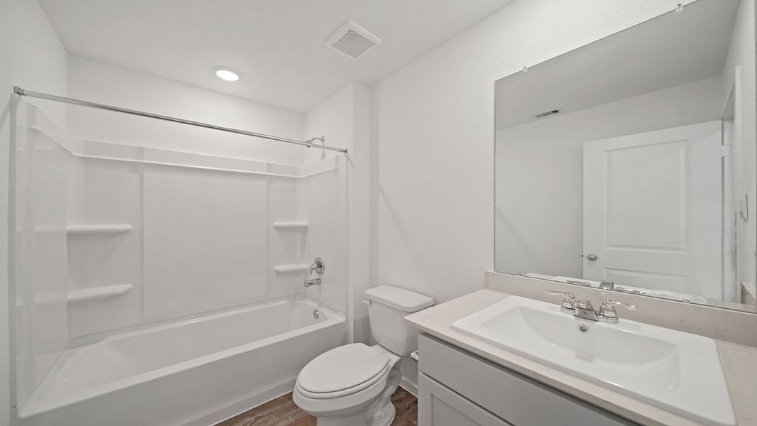 Furnished interior view inside a new home in Cypress Green, Hockley (Image 9). Furnished interior view inside a new home in Cypress Green, Hockley (Image 9).