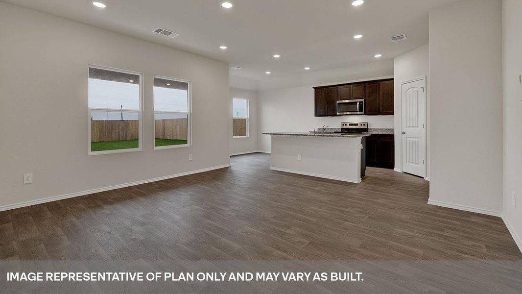 Spacious, unfurnished interior of a new home in Trace, San Marcos (Image 14). Spacious, unfurnished interior of a new home in Trace, San Marcos (Image 14).