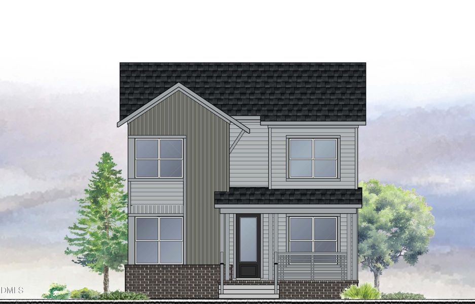 Lot 4512 Rendering with Exterior Colors Lot 4512 Rendering with Exterior Colors