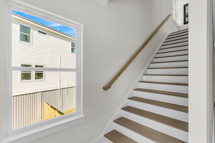 Spacious, unfurnished interior of a new home in , Charleston (Image 21).