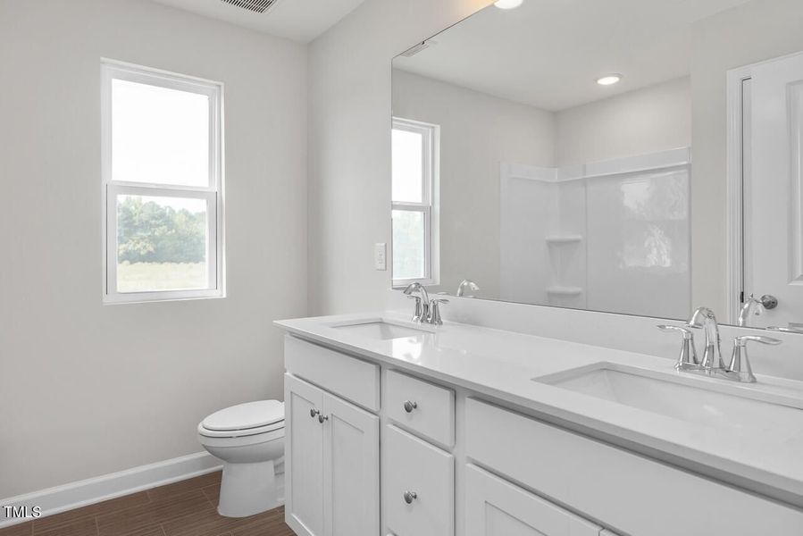 Furnished interior view inside a new home in Woodland Crossing, Zebulon (Image 10).