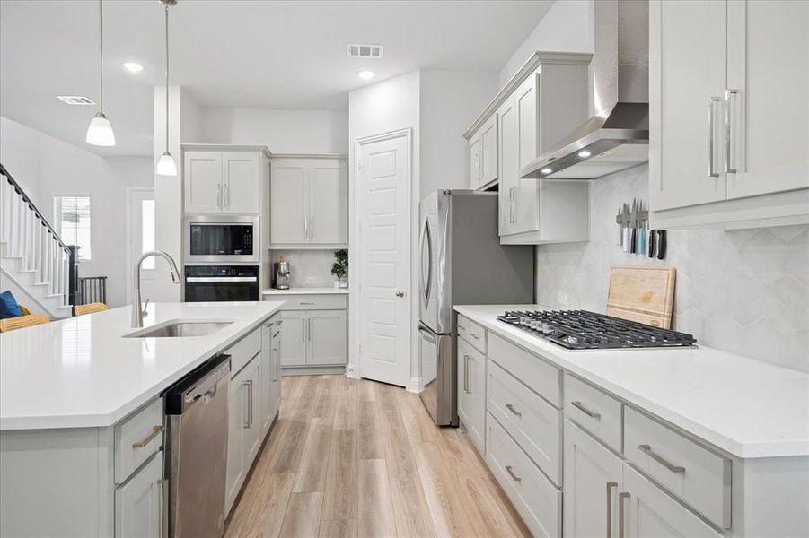 Furnished interior view inside a new home in Bayside, Rowlett (Image 21).