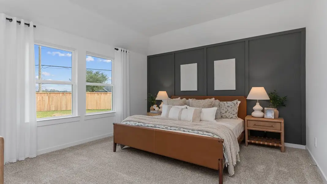 Representative furnished interior of a home built from the Huntsville by D.R. Horton in Lago Mar, Texas City (Image 10). Representative furnished interior of a home built from the Huntsville by D.R. Horton in Lago Mar, Texas City (Image 10).