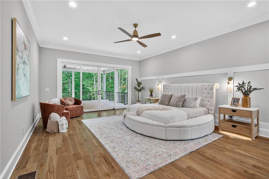 Furnished interior view inside a new home in , Newnan (Image 10).