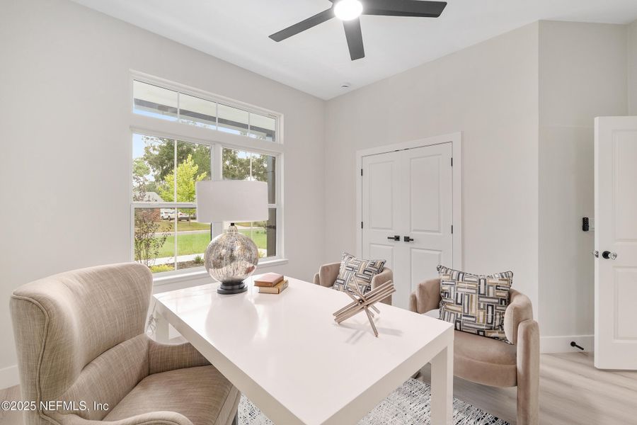 Furnished interior view inside a new home in , Gainesville (Image 7).