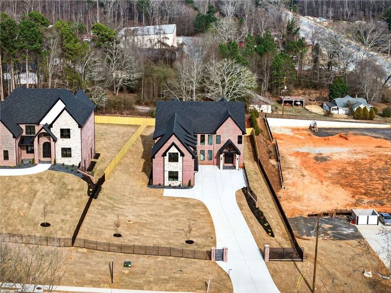 In-progress construction of a new home in , Buford, GA (Image 80). In-progress construction of a new home in , Buford, GA (Image 80).