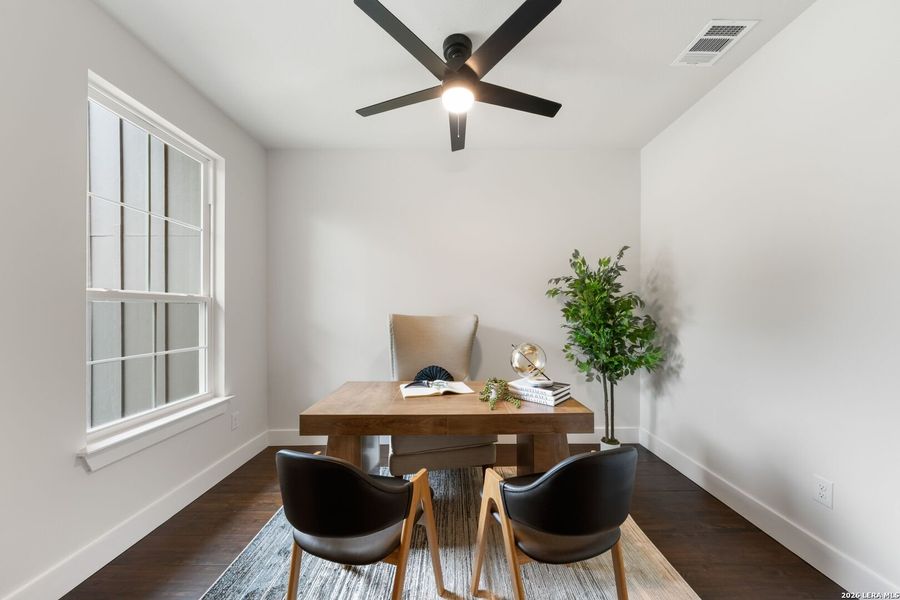 Furnished interior view inside a new home in , San Antonio (Image 18).