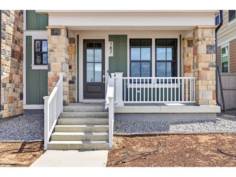 Exterior details and patio area of a home in , Erie (Image 4).