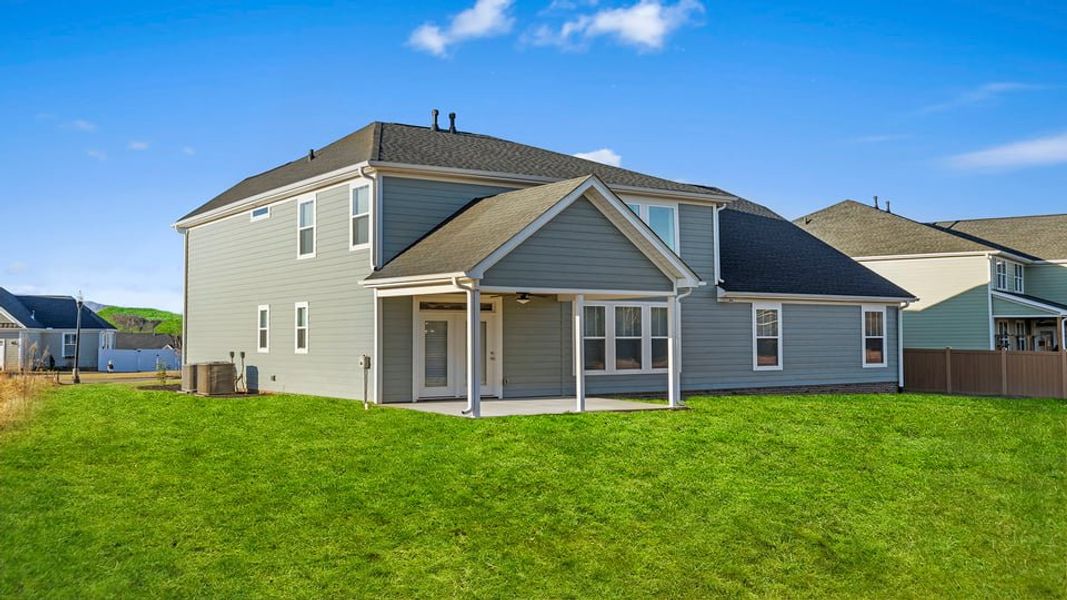 Exterior details and patio area of a home in Pinebrook, Woodruff (Image 20).