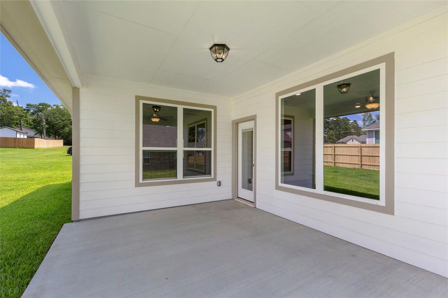 Exterior details and patio area of a home in Spring Lake, Huntsville (Image 27). Exterior details and patio area of a home in Spring Lake, Huntsville (Image 27).