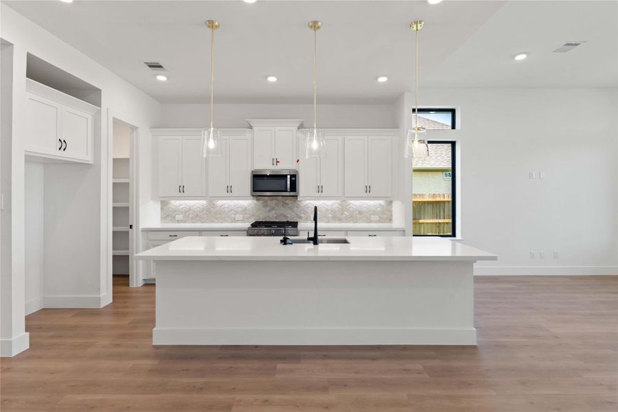 Furnished interior view inside a new home in Arabella on the Prairie, Richmond (Image 12).