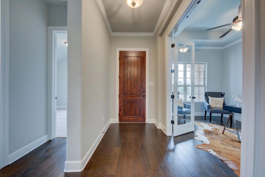 Representative unfurnished interior of a home built from the Carmen by Ashton Woods in Megan's Landing 70's, Castroville (Image 45).