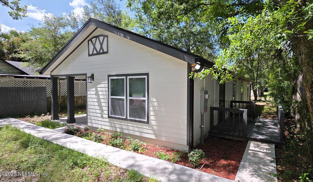 Front exterior of a new home in , Jacksonville, FL, highlighting curb appeal (Image 2). Front exterior of a new home in , Jacksonville, FL, highlighting curb appeal (Image 2).