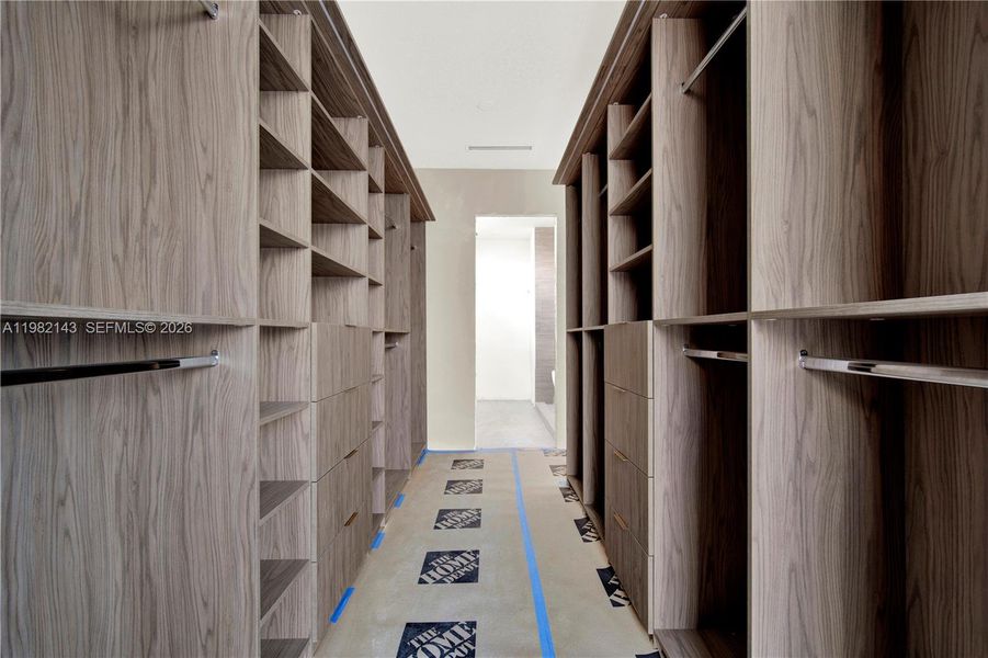 Primary Closet. Primary Closet.