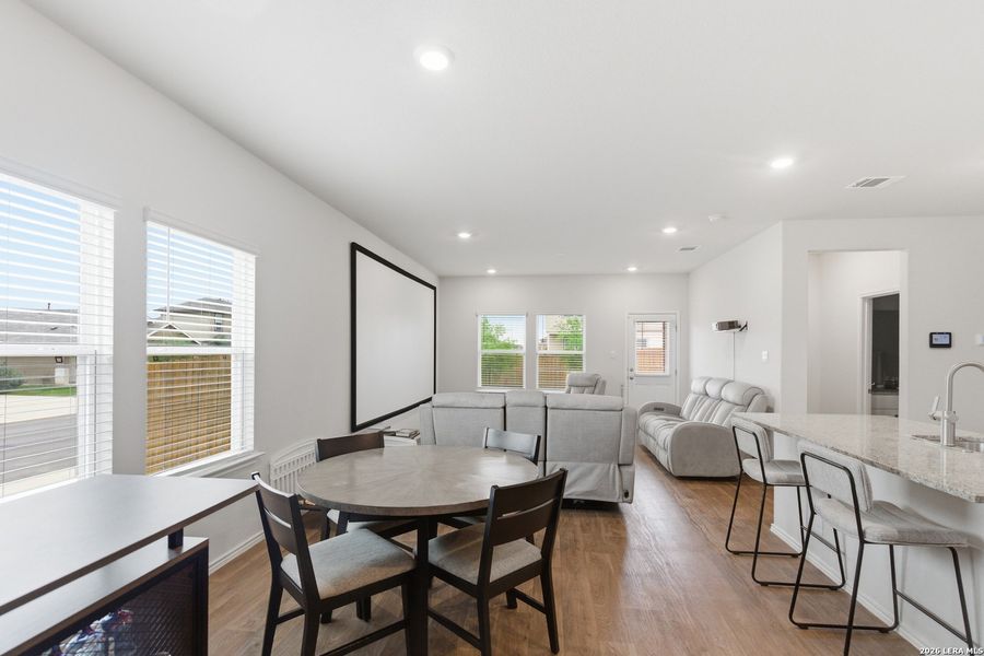 Furnished interior view inside a new home in Langdon, San Antonio (Image 13).