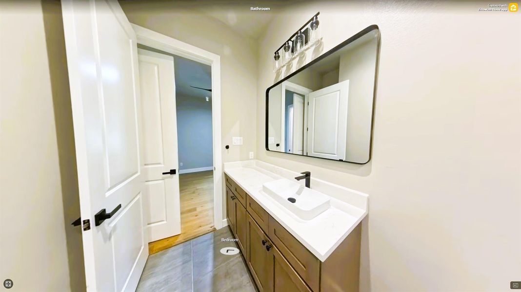 Furnished interior view inside a new home in , Conroe (Image 9).