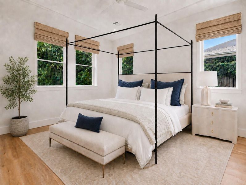 Furnished interior view inside a new home in , Houston (Image 16).