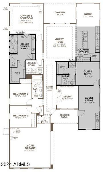 ARROYO SECO LOT 111 FLOORPLAN