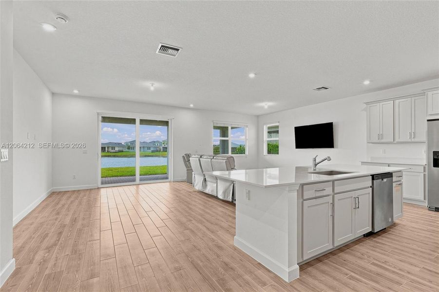 Furnished interior view inside a new home in Tradition, Port St. Lucie (Image 11).