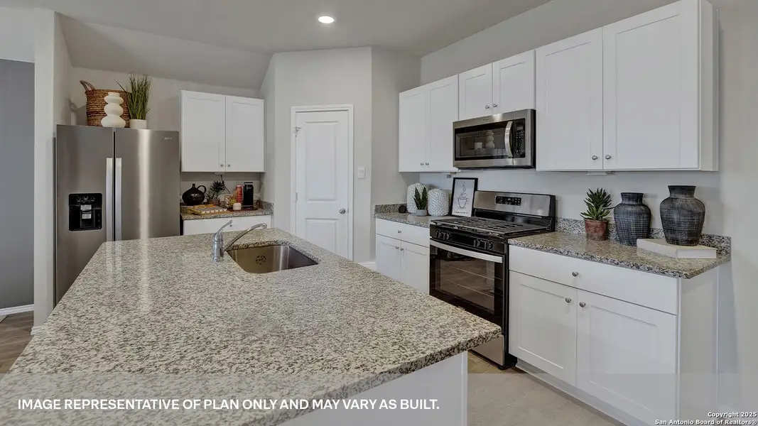 Furnished interior view inside a new home in Navarro Fields, Seguin (Image 6).