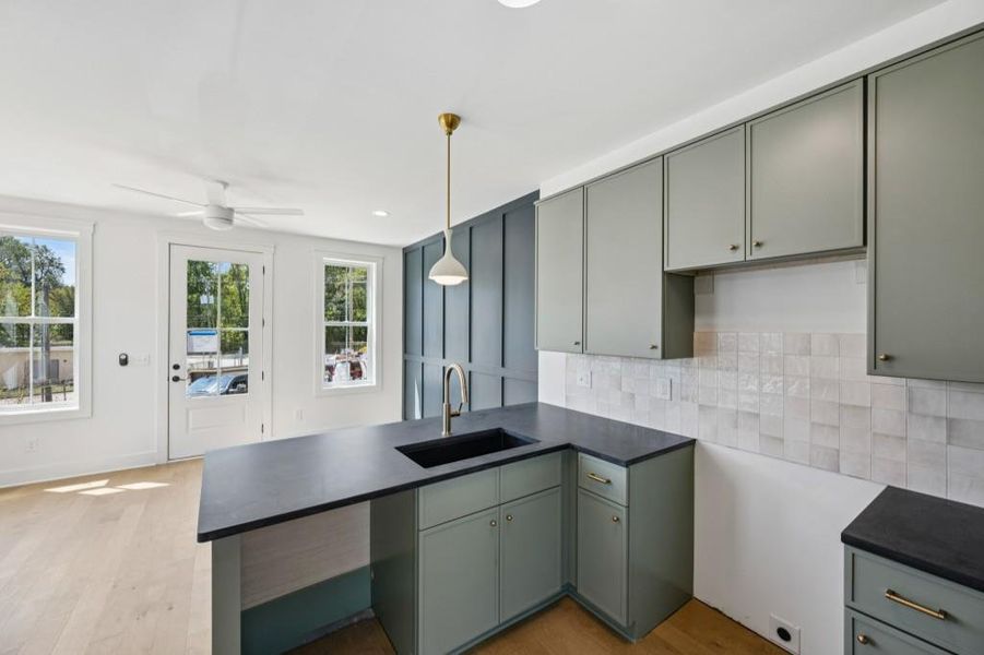 Furnished interior view inside a new home in , Atlanta (Image 15).