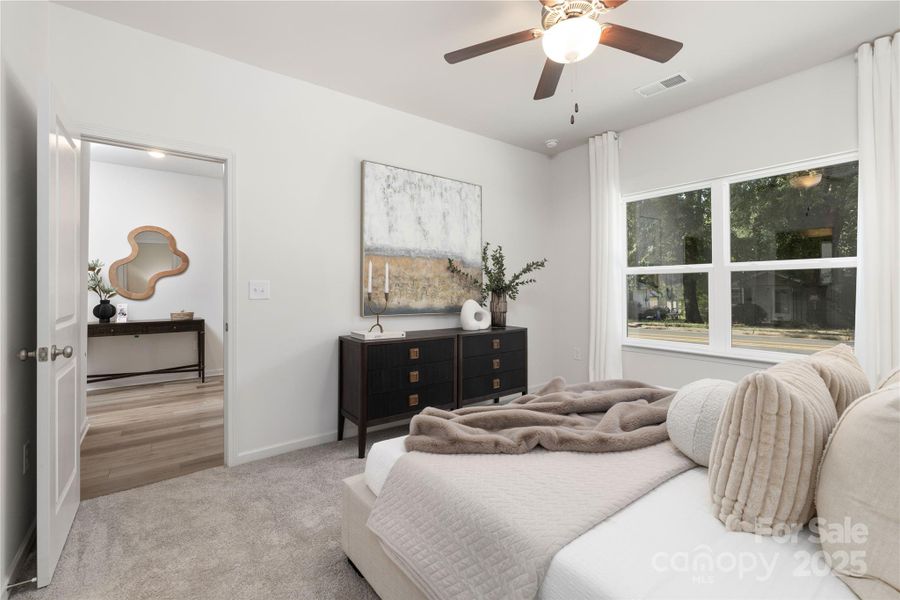 Furnished interior view inside a new home in , Mooresville (Image 6).
