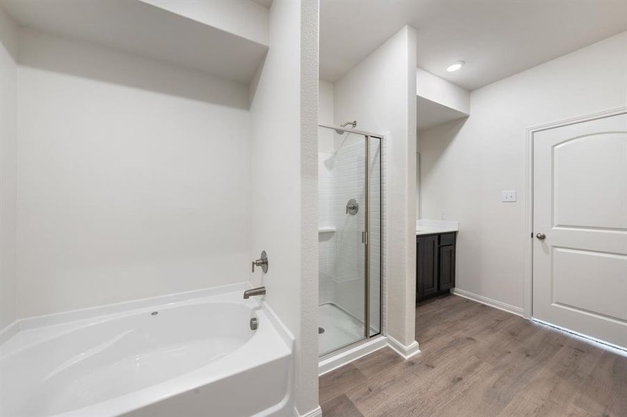 Furnished interior view inside a new home in Cresson Estates, Cresson (Image 5).