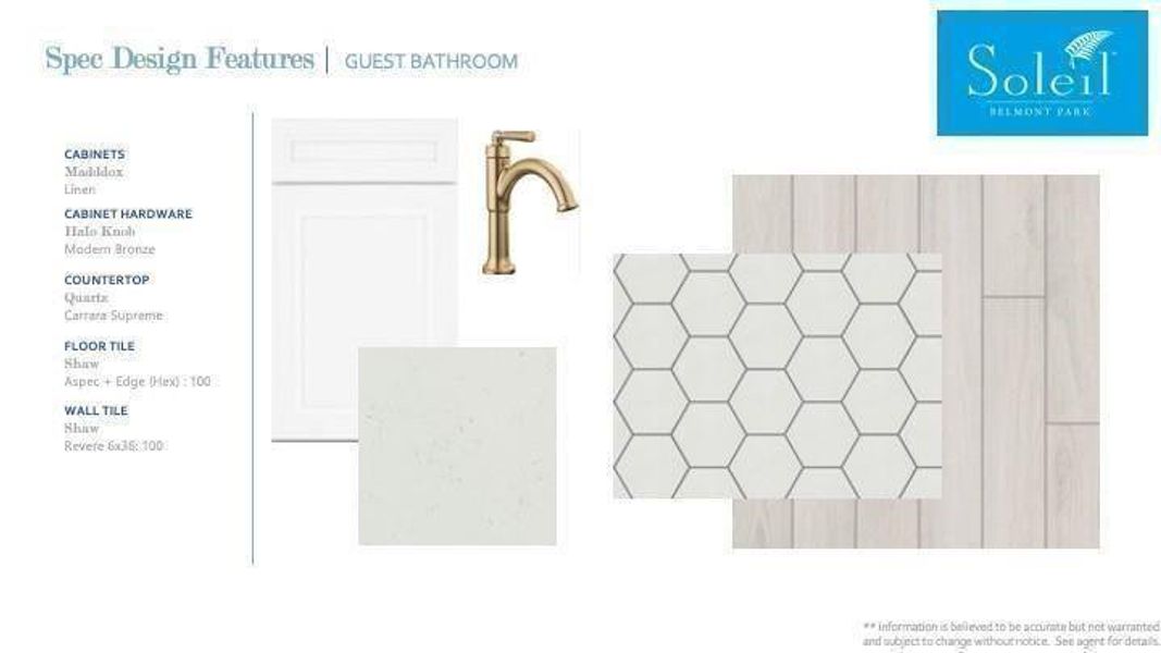 Sample of building materials used in homes in Soleil Belmont Park, Canton (Image 41). Sample of building materials used in homes in Soleil Belmont Park, Canton (Image 41).