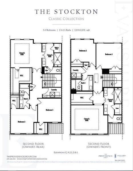 2D floor plan layout of this home in Evanshire Townhomes, Duluth, GA (Image 4).