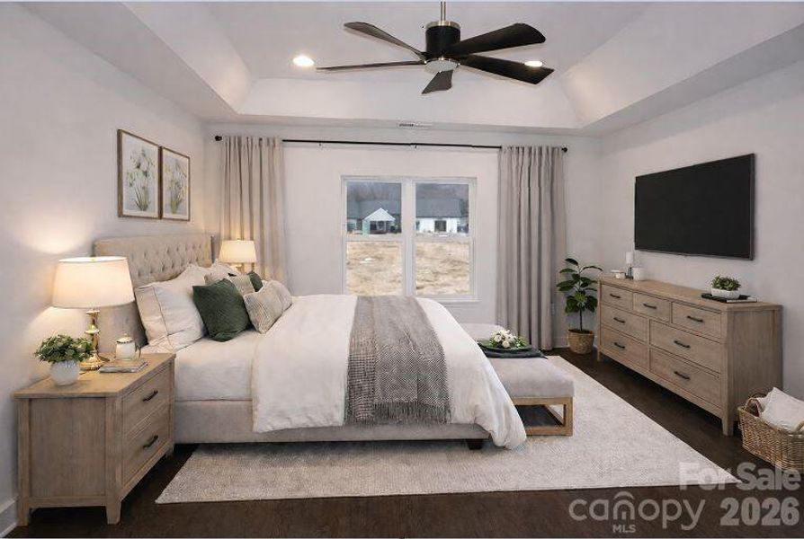 Furnished interior view inside a new home in , Salisbury (Image 4). Furnished interior view inside a new home in , Salisbury (Image 4).