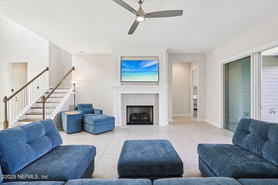 Furnished interior view inside a new home in , St. Augustine (Image 7).