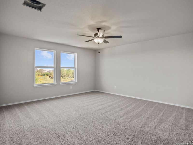 Spacious, unfurnished interior of a new home in Horizon Pointe, Converse (Image 24). Spacious, unfurnished interior of a new home in Horizon Pointe, Converse (Image 24).