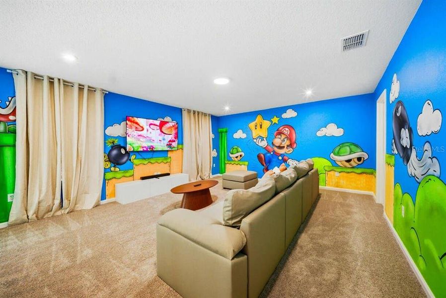 Furnished interior view inside a new home in Solara Resort, Kissimmee (Image 11).