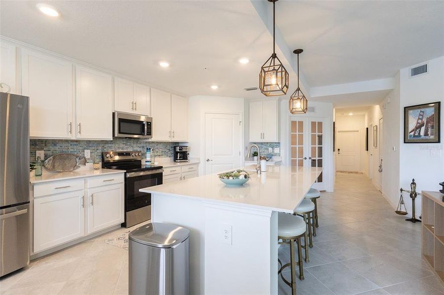 Furnished interior view inside a new home in , Punta Gorda (Image 6).
