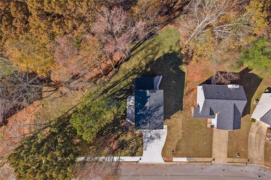 Exterior details and patio area of a home in , Villa Rica (Image 36). Exterior details and patio area of a home in , Villa Rica (Image 36).