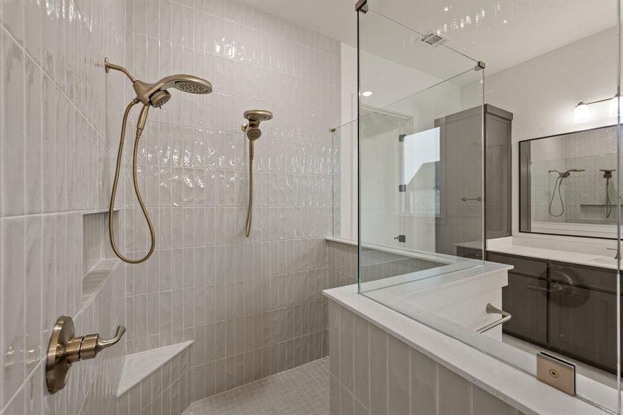 Close-up of interior finishes inside a home in NorthGlen, Haslet (Image 21).