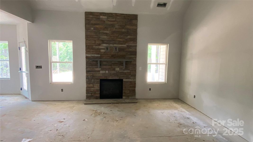 Fireplace in Family Room Fireplace in Family Room