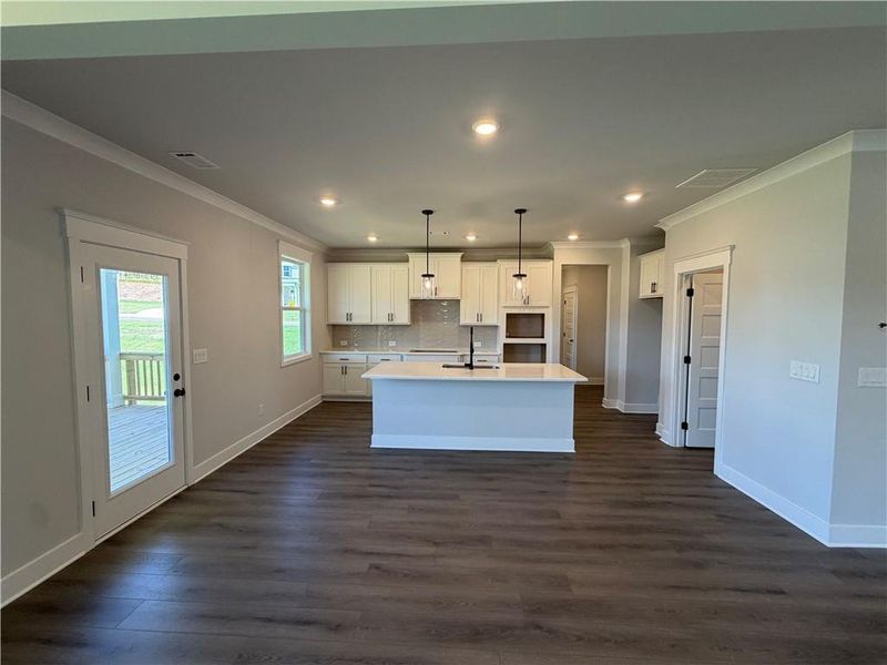 Spacious, unfurnished interior of a new home in Mallard’s Landing, Jefferson (Image 17).