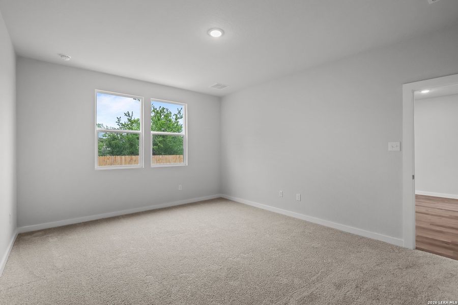 Spacious, unfurnished interior of a new home in Applewhite Meadows, San Antonio (Image 24). Spacious, unfurnished interior of a new home in Applewhite Meadows, San Antonio (Image 24).