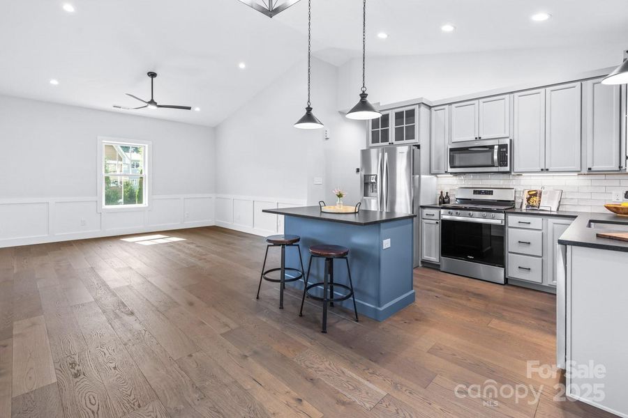 Furnished interior view inside a new home in , Asheville (Image 10).