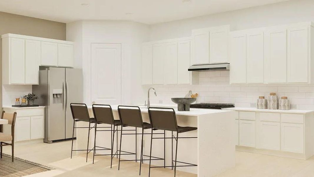 Furnished interior view inside a new home in Cotton Brook, Hutto (Image 13).