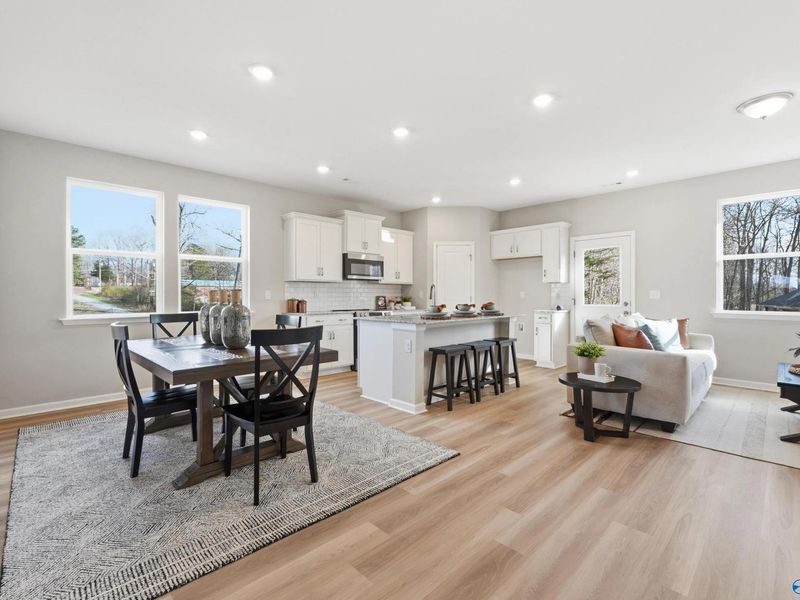 Furnished interior view inside a new home in Bailey Park, Fayetteville (Image 13).