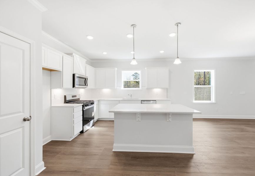 Furnished interior view inside a new home in Carriage Estates, Lexington (Image 8).