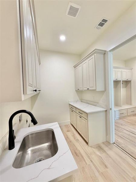 Furnished interior view inside a new home in , Weatherford (Image 12).