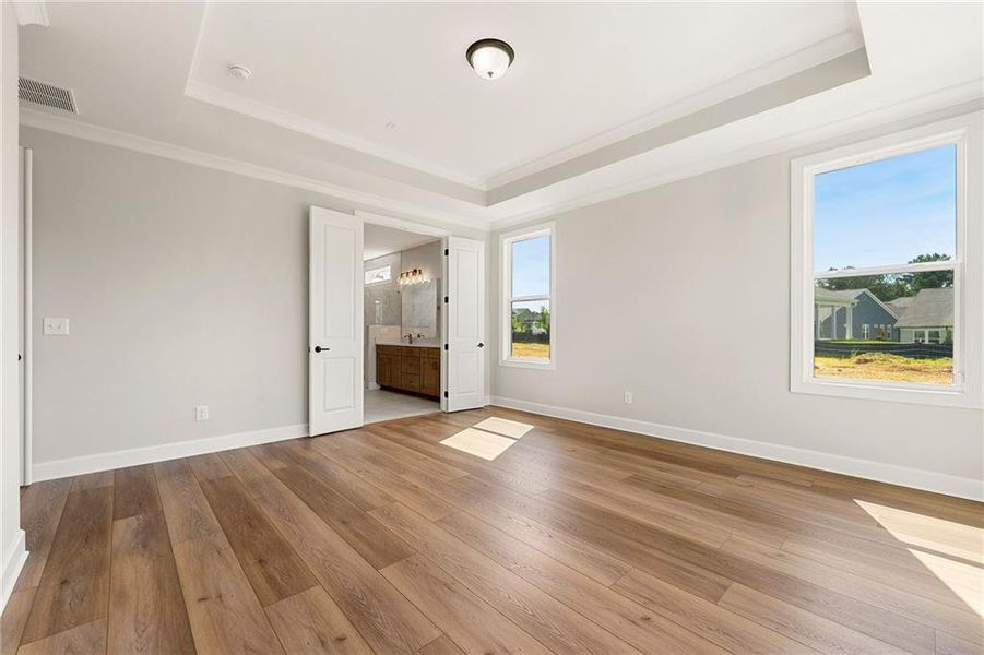 Spacious, unfurnished interior of a new home in Cresswind Georgia at Twin Lakes, Hoschton (Image 20). Spacious, unfurnished interior of a new home in Cresswind Georgia at Twin Lakes, Hoschton (Image 20).