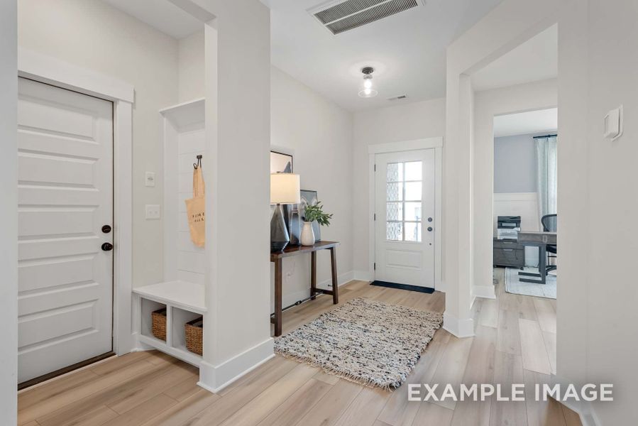 Furnished interior view inside a new home in Woods Crossing, Gallatin (Image 7).