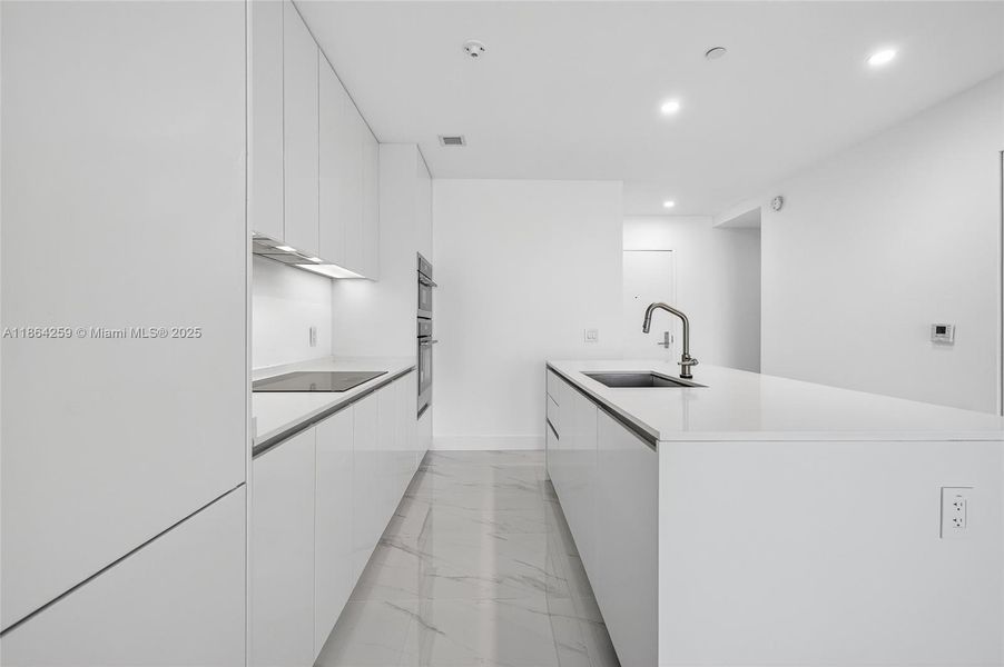 Furnished interior view inside a new home in Aria Reserve, Miami (Image 8).