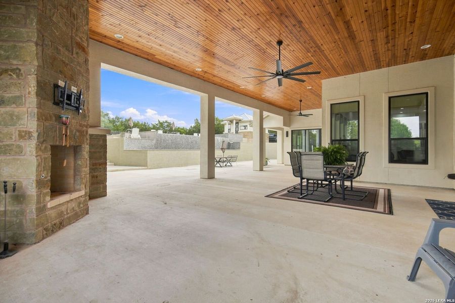 Exterior details and patio area of a home in , Canyon Lake (Image 3). Exterior details and patio area of a home in , Canyon Lake (Image 3).