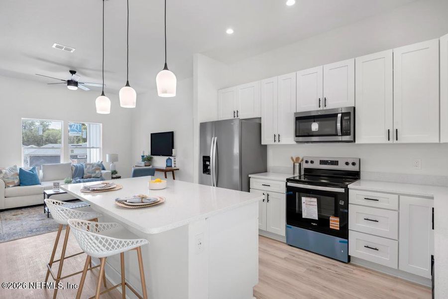 Furnished interior view inside a new home in , Keystone Heights (Image 12).