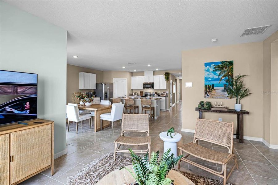 Furnished interior view inside a new home in , Lakeland (Image 20).